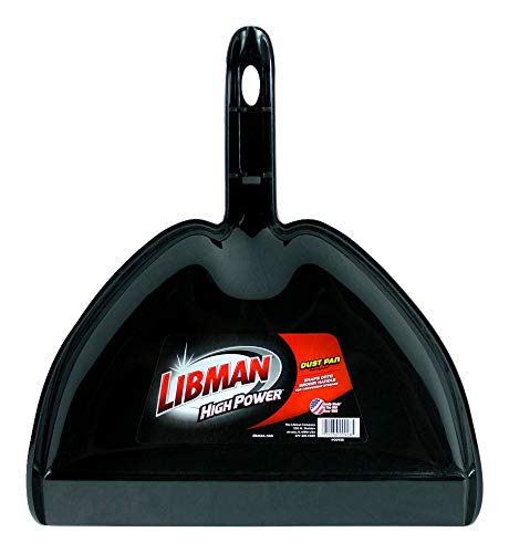 Libman Dust Pan, 13 Inch, Black