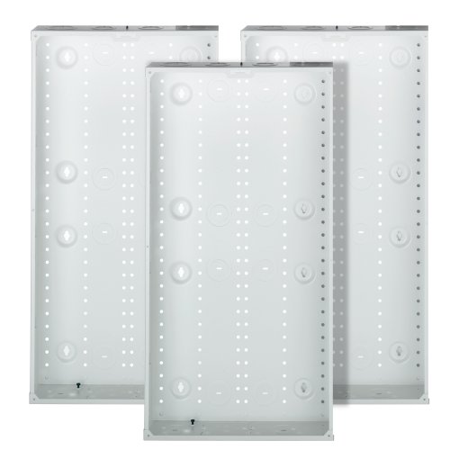 Leviton 47605-28G SMC 28-Inch Series, Structured Media Enclosure only, Pack of 3, White