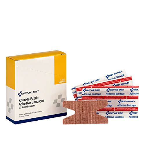 First Aid Only – 1-850 Heavy Woven Knuckle Bandages, 50 Per Box