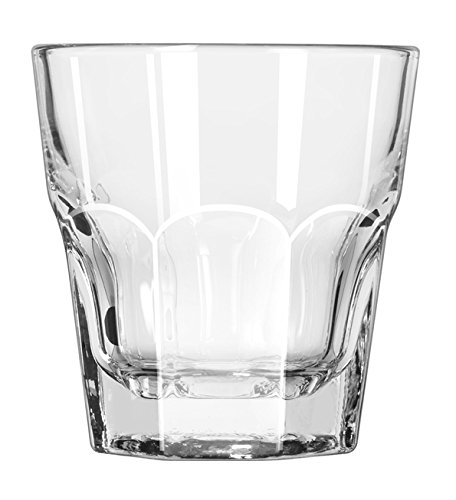 Libbey Glassware 15240 Gibraltar Cooler Glass, Duratuff, 8 oz. (Pack of 36)