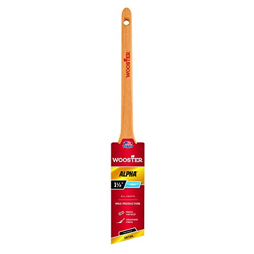 Wooster Brush 4230-1-1/2 Alpha Thin Angle Sash Paintbrush, 1-1/2-Inch