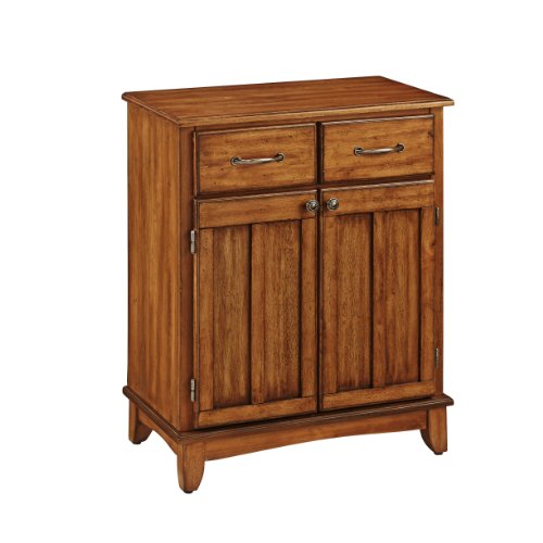 Buffet of Buffet Cottage Oak with Wood Top by Home Styles