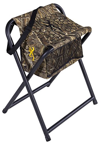 Browning Camping SteadyReady Hunting Stool , 20-Inch x 13-Inch x 25-Inch