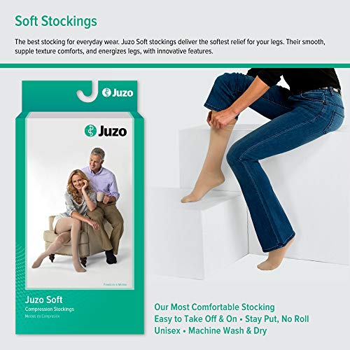 Juzo Soft 2001 20-30mmhg Compression Closed Toe Knee-High Stocking,Beige,2 (II) | The Storepaperoomates Retail Market - Fast Affordable Shopping