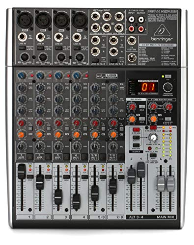 Behringer Xenyx X1204USB Mixer with USB and Effects