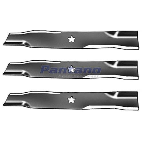 Set Of 3, Made In USA Replacement Blades For Craftsman, Poulan, Husqvarna, Blade # 173921, 48″ Decks