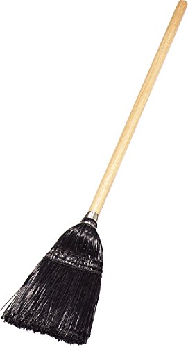 Carlisle FoodService Products CFS Synthetic Corn Black Toy/Lobby Broom – 1 Each.