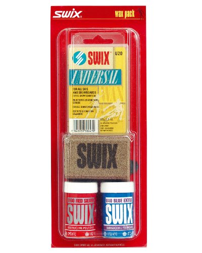 Swix Waxpack Nordic Universal Grip Kit (Wax, Cork, Klister)