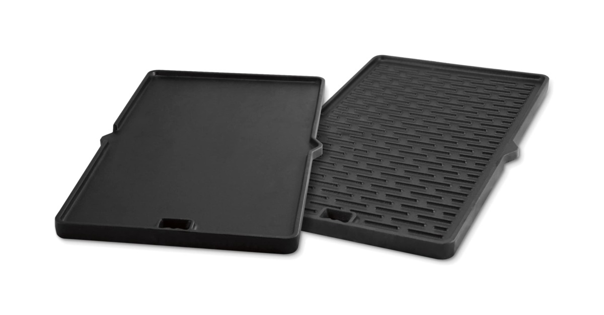Weber Cast Iron Griddle, Black | The Storepaperoomates Retail Market - Fast Affordable Shopping