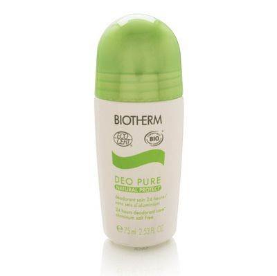 Biotherm Deo Pure Natural Protect 24 Hours Deodorant Care Roll On for Unisex, 2.53 Ounce