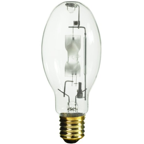 GE Lighting 18904 ED28 Elliptical Metal Halide Lamp 400 Watt E39 Mogul Base 36000 Lumens 65 CRI 4000K Multi-Vapor