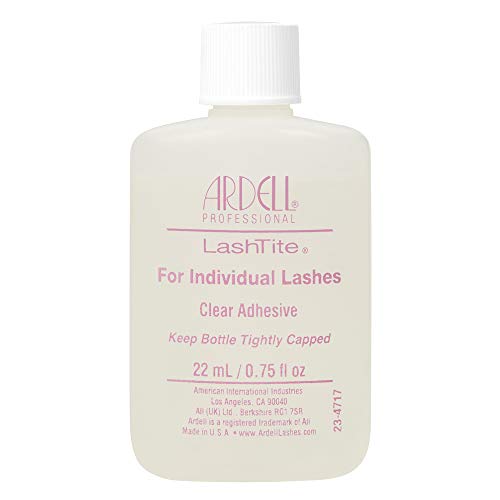 Ardell LashTite Lash Adhesive Clear for Individual Lashes, 0.75 oz