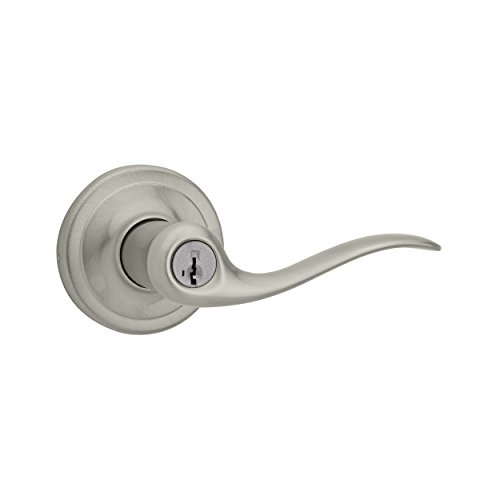 Weiser 9GLA5350-071 Lever Lock Entry Welcome Home Toluca Satin Nickel Right Handed