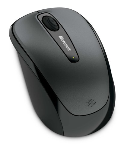 Microsoft Wireless Mobile Mouse 3500 – Loch Ness Gray. Comfortable design, Right/Left Hand Use, Wireless, USB 2.0 with Nano transceiver for PC/Laptop/Desktop, works with for Mac/Windows Computers