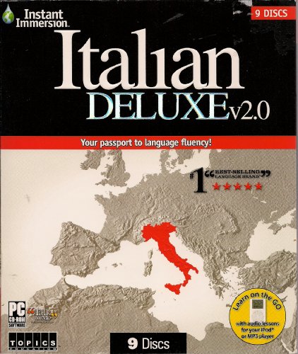 Instant Immersion Italian Deluxe V2.0 (Instant Immersion) 9 Disc Deluxe Edition