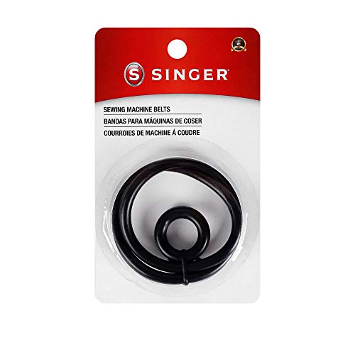 SINGER 2125 Sewing Machine Belt and Bobbin Winding Belt , Black