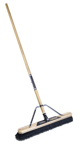 Push Broom, 60″ Handle L, 24″ Broom W