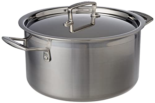Le Creuset Tri-Ply Stainless Steel 6-1/4-Quart Covered Casserole/Stockpot
