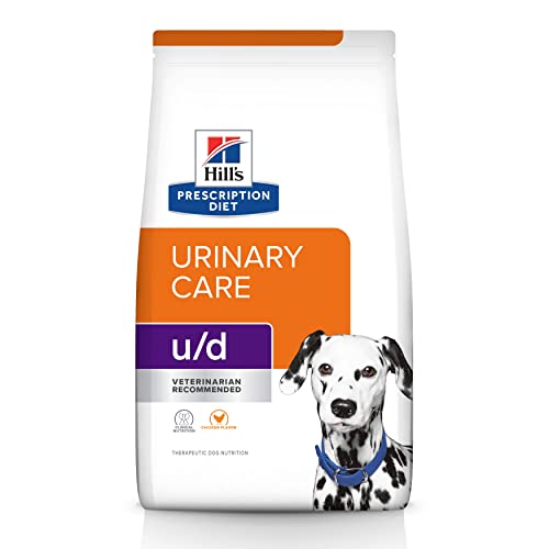 Hill’s Prescription Diet u/d Urinary Care Dry Dog Food, Veterinary Diet, 27.5 lb. Bag
