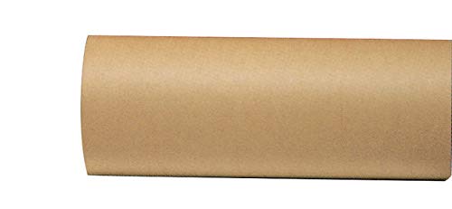 School Smart Butcher Kraft Paper Roll, 40 lb, 36 Inches x 1000 Feet, Brown – 085445