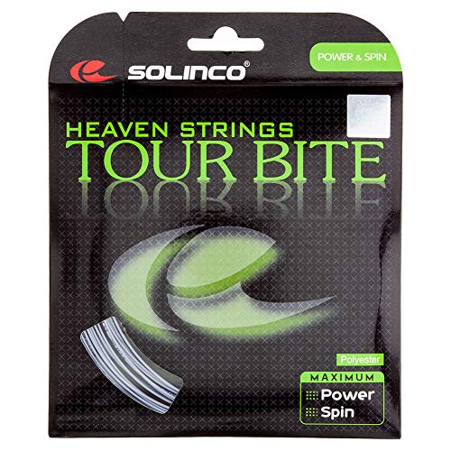 Solinco Tour Bite (17-1.20mm) Tennis String (Silver)
