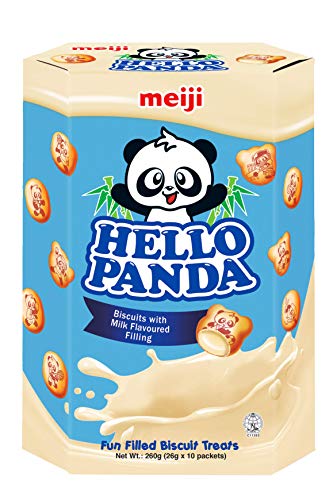 Meiji – Hello Panda Milk Cream Biscuits (Large Box) 9.1 Oz.