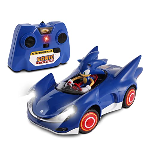 NKOK Sonic and Sega All Stars Racing Remote Controlled Car – Sonic The Hedgehog, for Ages 6 and up, Allows Children to Pretend to Drive and Have Fun at The Same Time!