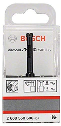 Bosch Professional 2608550606 Diamond Drill Bit, 6mm x 35mm, Black