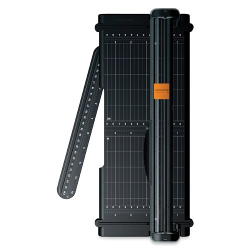 Fiskars SureCut Portable Trimmer with Recycled Cutline, 12 Inch Cut, Black,01-005454