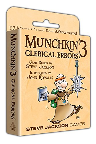 Steve Jackson Games Munchkin 3 – Clerical Errors, Multi