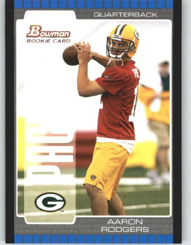 2005 Bowman #112 Aaron Rodgers RC – Green Bay Packers (RC – Rookie Card)(Football Cards)