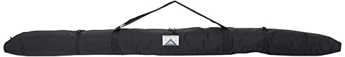 High Sierra Double Ski Bag for 2 Pairs of Nordic Skis, Black, One Size