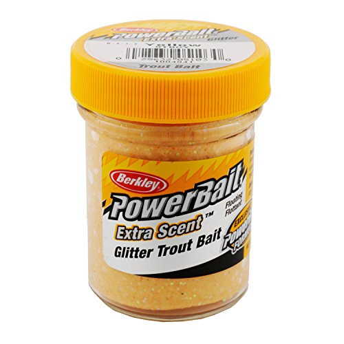 Berkley Powerbait Glitter Trout Dough Bait Yellow