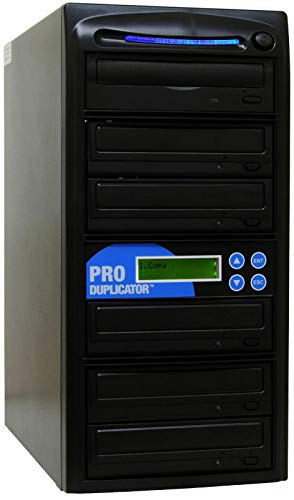 Produplicator 1 to 5 24X Burner CD DVD Duplicator – Standalone Copier Duplication Tower