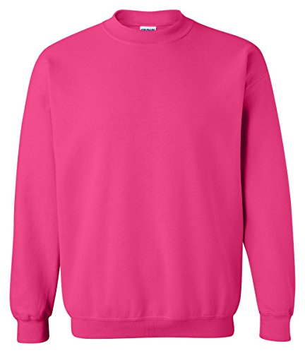 Gildan Activewear 50/50 Crewneck Sweatshirt, M, Heliconia