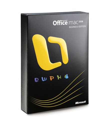 Microsoft Office for Mac 2008 Business Edition Upgrade [Old Version]