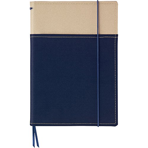 Kokuyo cover notebook systemic A5 navy blue A ruled 40 sheets Bruno -655A-4