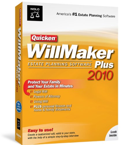 Quicken Willmaker Plus 2010 [Old Version]