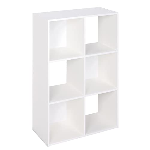 ClosetMaid 8996 Cubeicals Organizer, 6-Cube, White