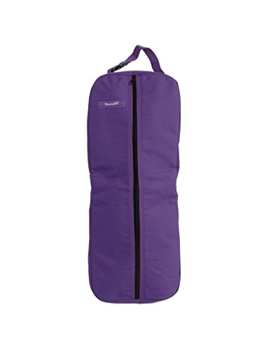 Tough 1 Nylon/Poly Bridle/Halter Bag, Purple, 25″ Length with 3 1/2″ Gusset