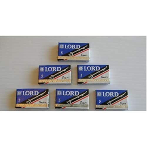 Lord Super Stainless Double Edge Razor Blades – 30 Ct