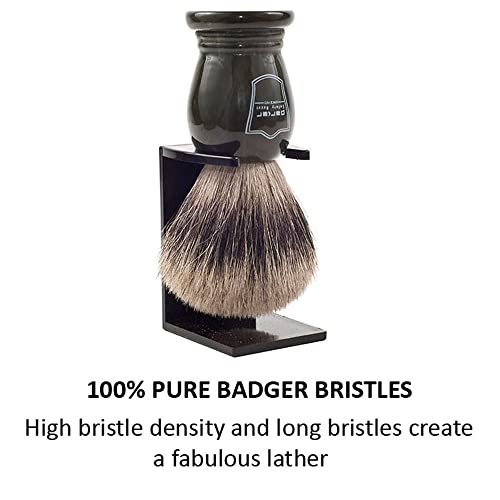 Parker Safety Razor King Size Badger Bristle Shaving Brush – Brush Stand Included | The Storepaperoomates Retail Market - Fast Affordable Shopping