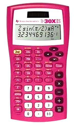 Texas Instrument TI-30X IIS Scientific Calculator Rose Pink Color