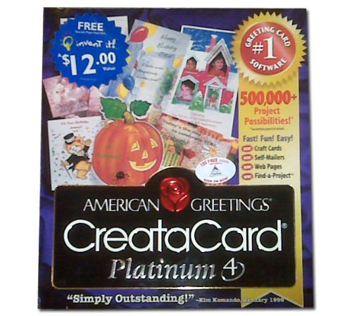 American Greetings Creatacard Platinum 4