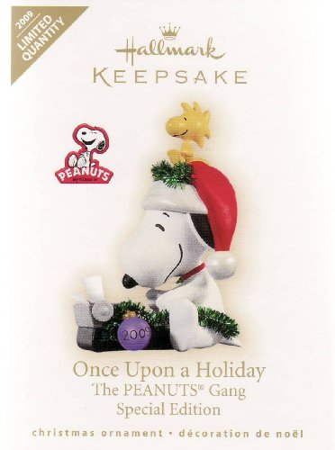 Hallmark Ornament – Once Upon a Holiday – 2009 Limited Quantity Snoopy at Typewriter
