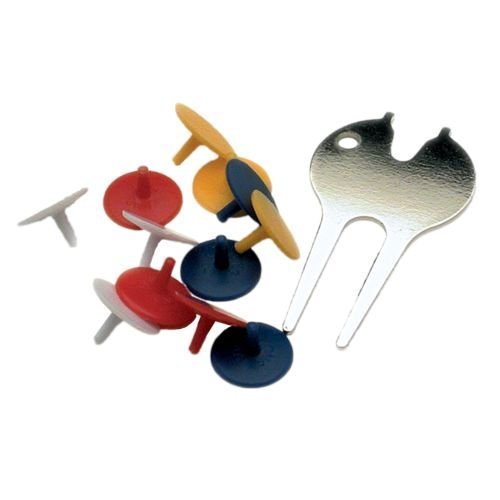 ProActive Sports Divot Tool with 12 Ball Markers