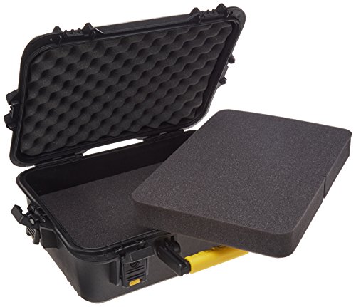 Plano 108021 Gun Guard AW Large Pistol/Accessories Case with Deluxe Latches Black