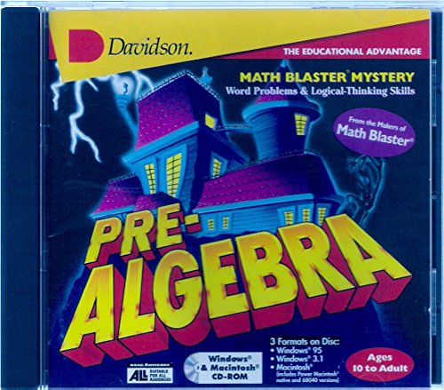Pre-Algebra ~ Math Blaster Mystery (The Great Brain Robbery) [Windows and Macintosh]