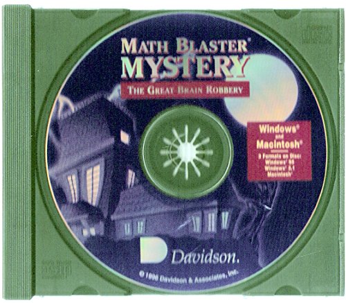 Pre-Algebra ~ Math Blaster Mystery (The Great Brain Robbery) [Windows and Macintosh] | The Storepaperoomates Retail Market - Fast Affordable Shopping