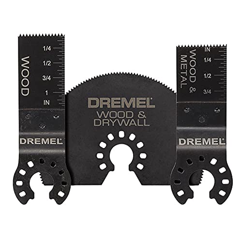 Dremel MM491 Multi-Max MM450/MM440/MM422 Flush Cut Blade Pack , Black